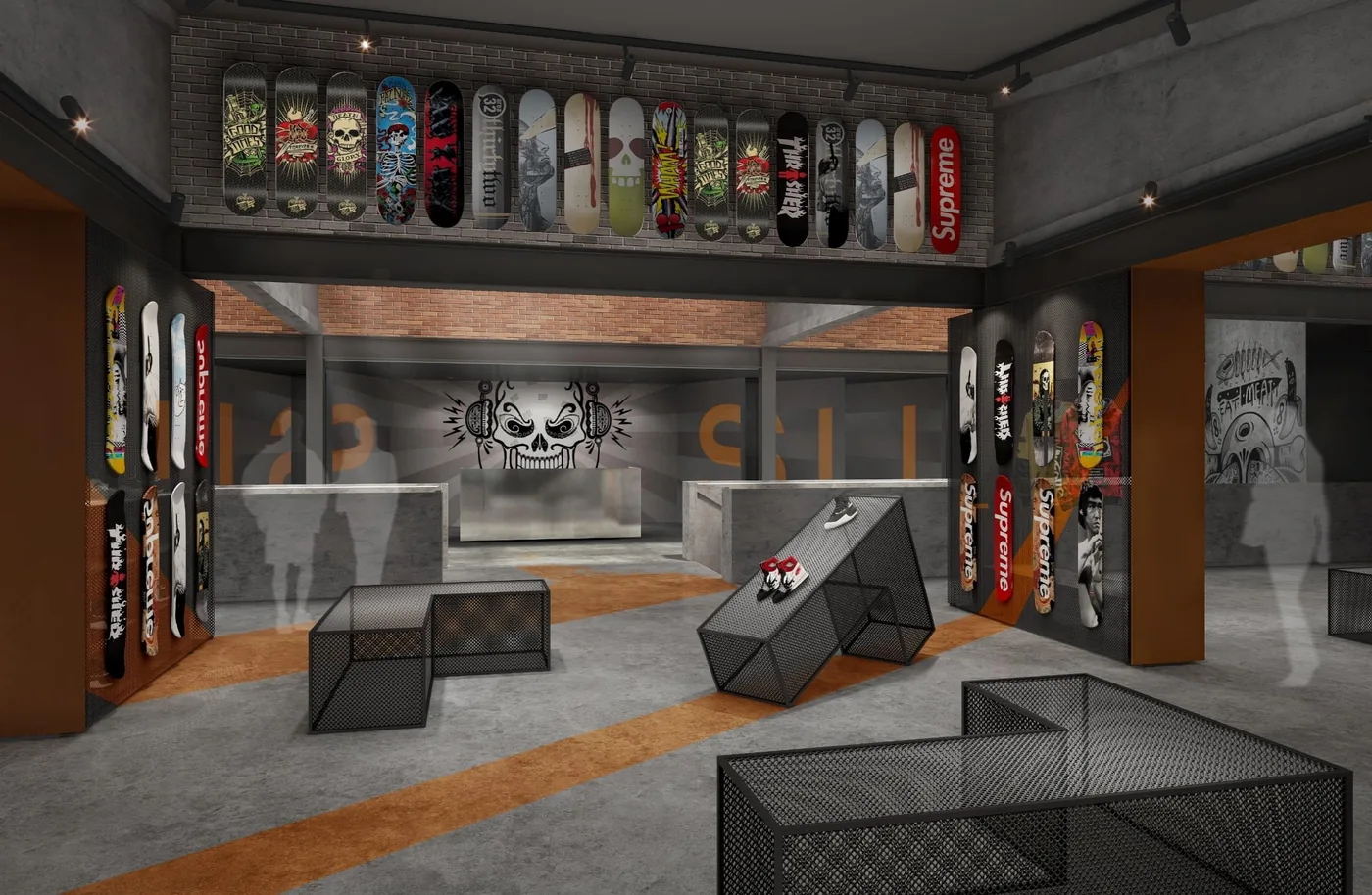 Baoding · SILI Street Fashion Shop — interior detail