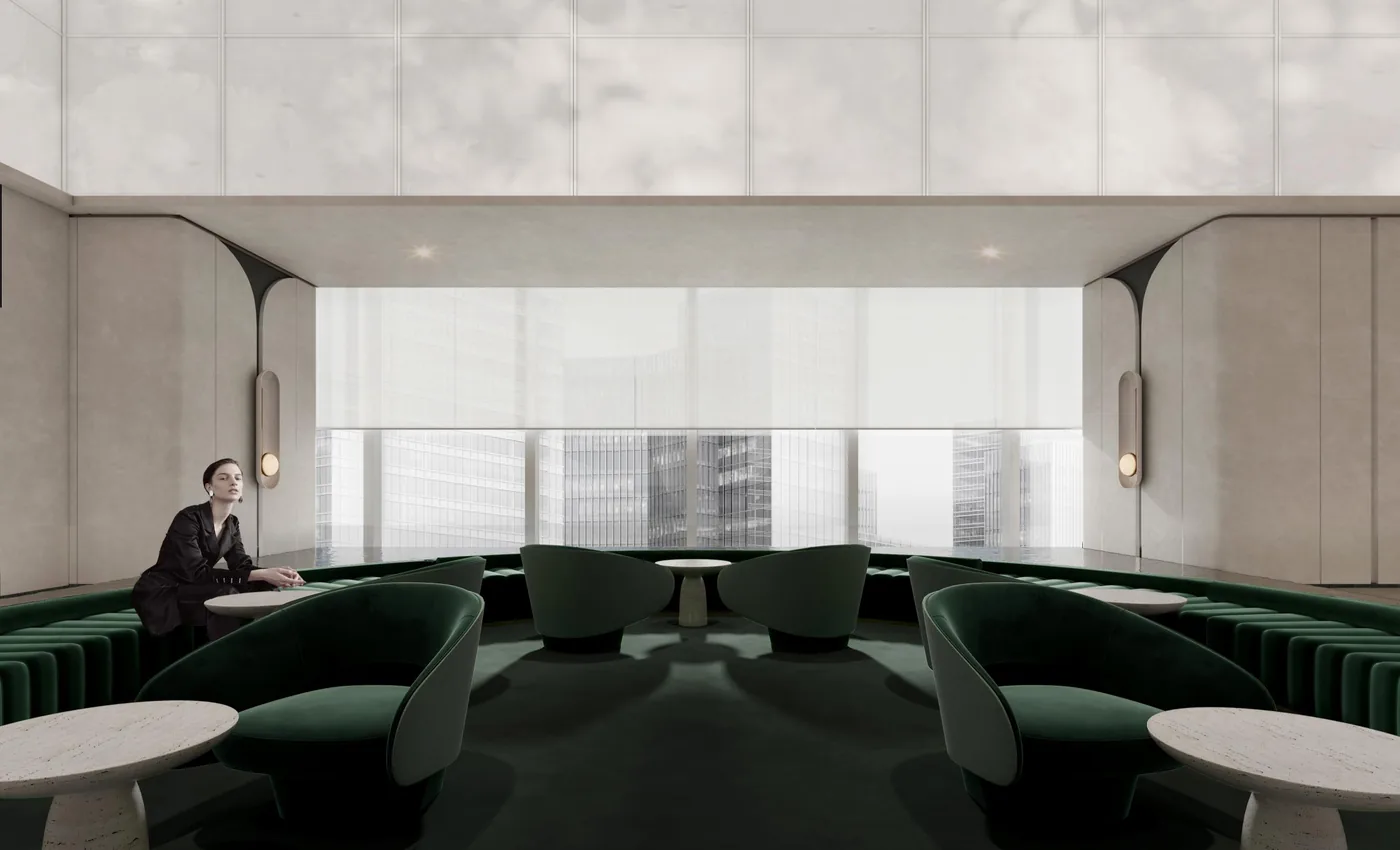 Beijing · Meet N Work — interior detail