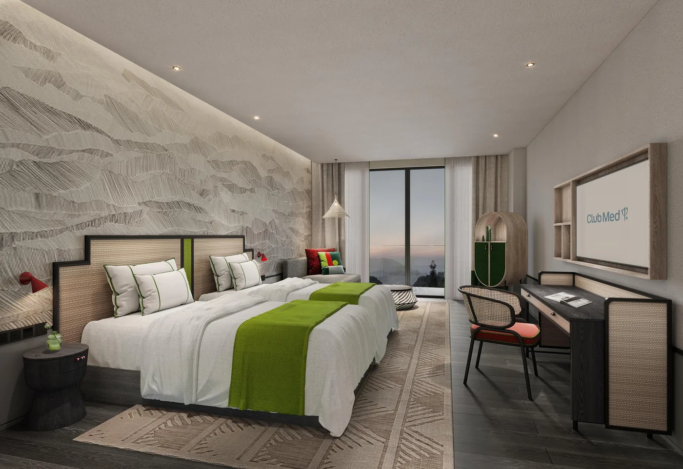 Chongzhou Sanlang · Club Med Joyview Hotel — interior detail