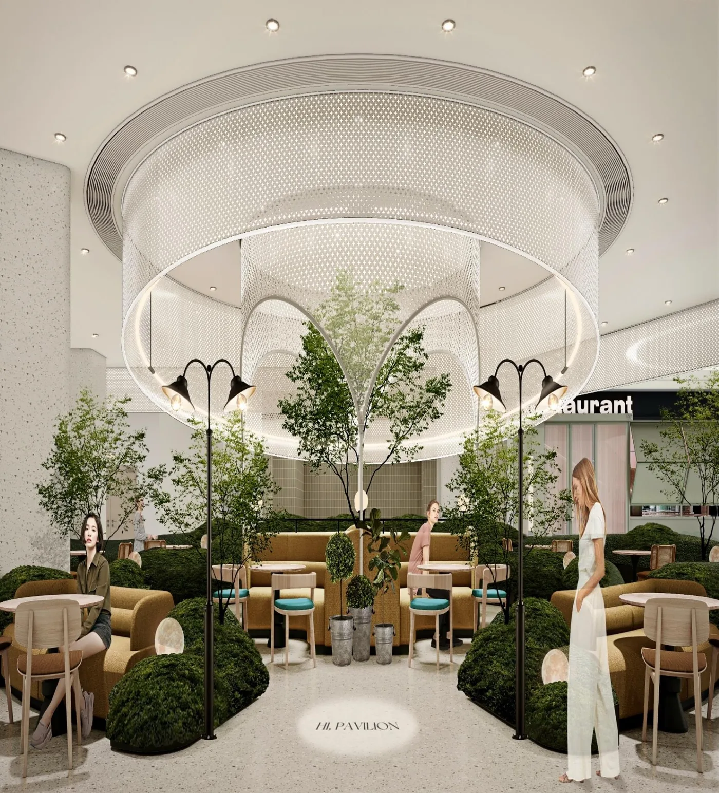 Qiantan Wellness Centre — interior detail
