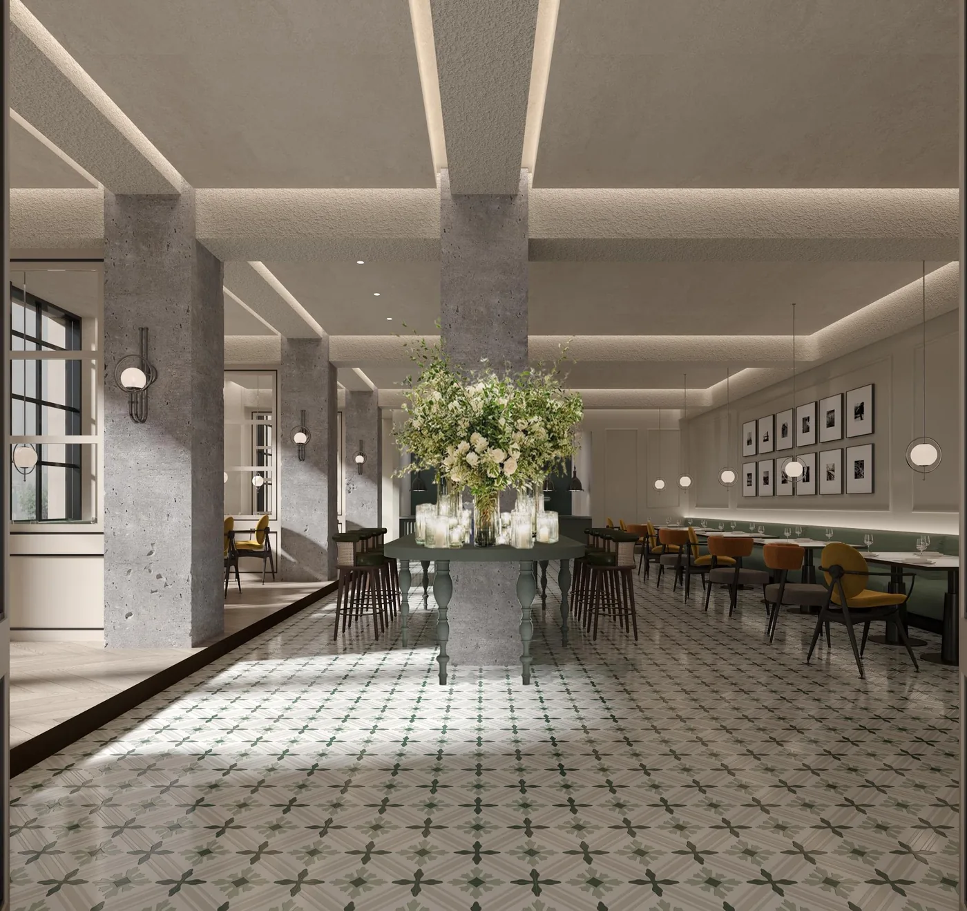 Shanghai Hongqiao · Fondney Hotel — interior detail